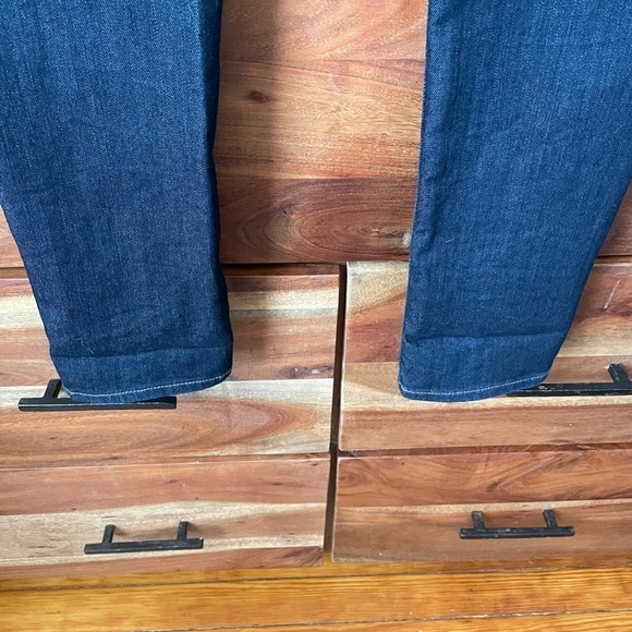 PAIGE jeans, size 27, dark wash slim cut straight hem designer premium EUC - Picture 5 of 5